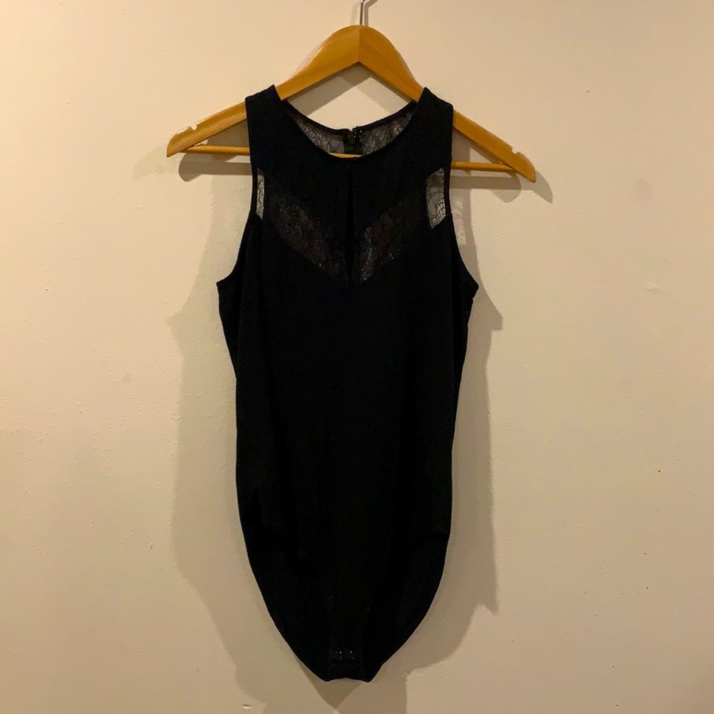 Express bodysuit w lace : NWOT